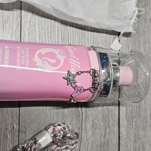 Barbie × Sugar Thrillz Stellar Updo Pink Crossbody Bag Cute - Picture 7 of 16